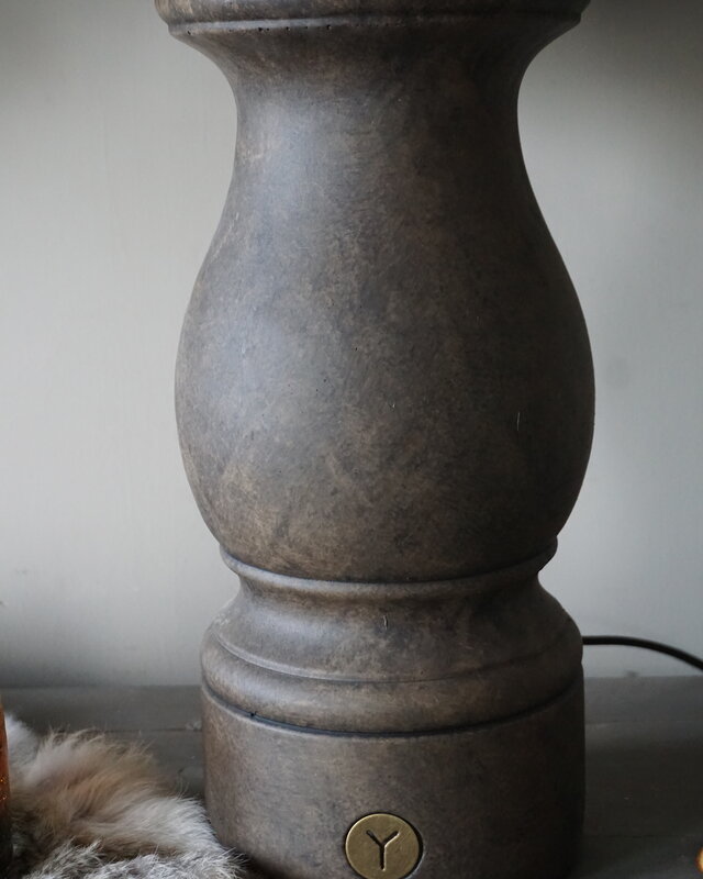 Brynxz Baluster Lampenvoet | Majestic Brown | H47 x D18 cm