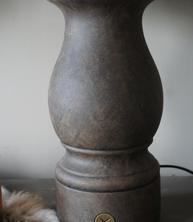 Brynxz Baluster Lampenvoet | Majestic Brown | H47 x D18 cm