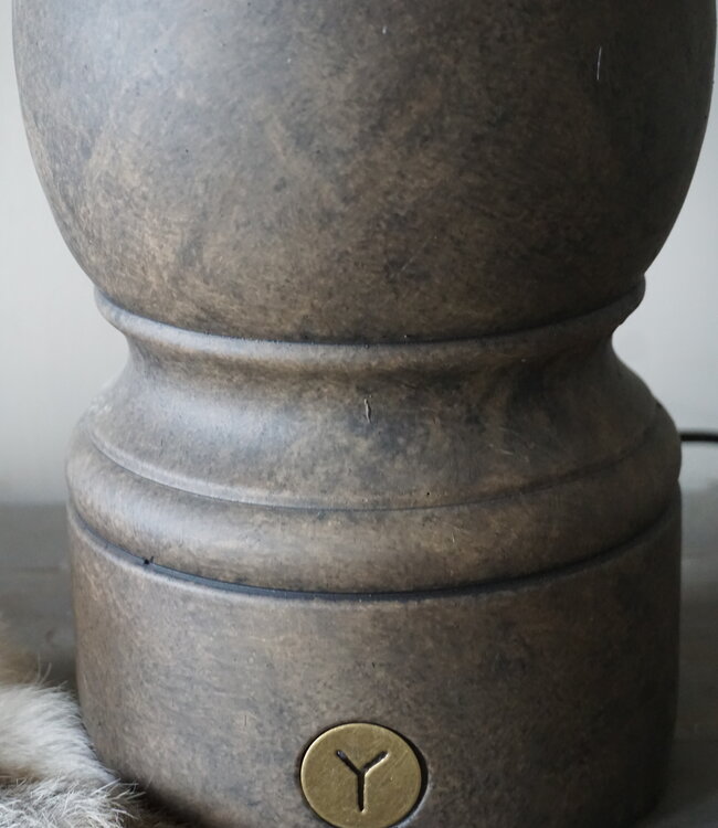 Brynxz Baluster Lampenvoet | Majestic Brown | H47 x D18 cm