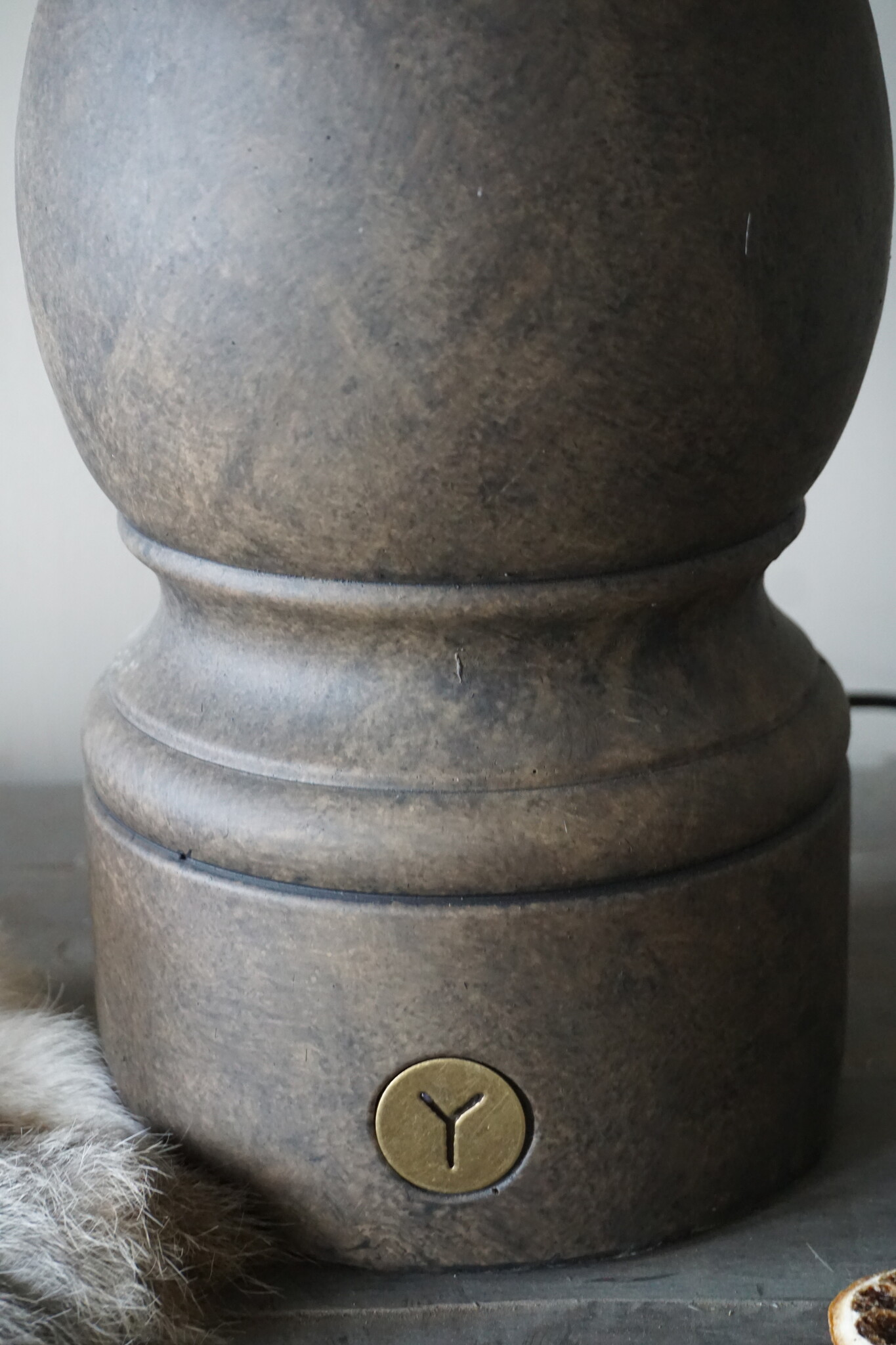 Brynxz Baluster Lampenvoet | Majestic Brown | H47 x D18 cm