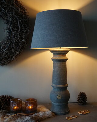 Brynxz Baluster Lampenvoet | Tall | Majestic Vintage | H55 x D15 cm