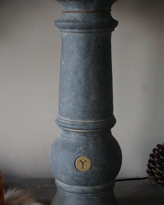 Brynxz Baluster Lampenvoet | Tall | Majestic Vintage | H55 x D15 cm
