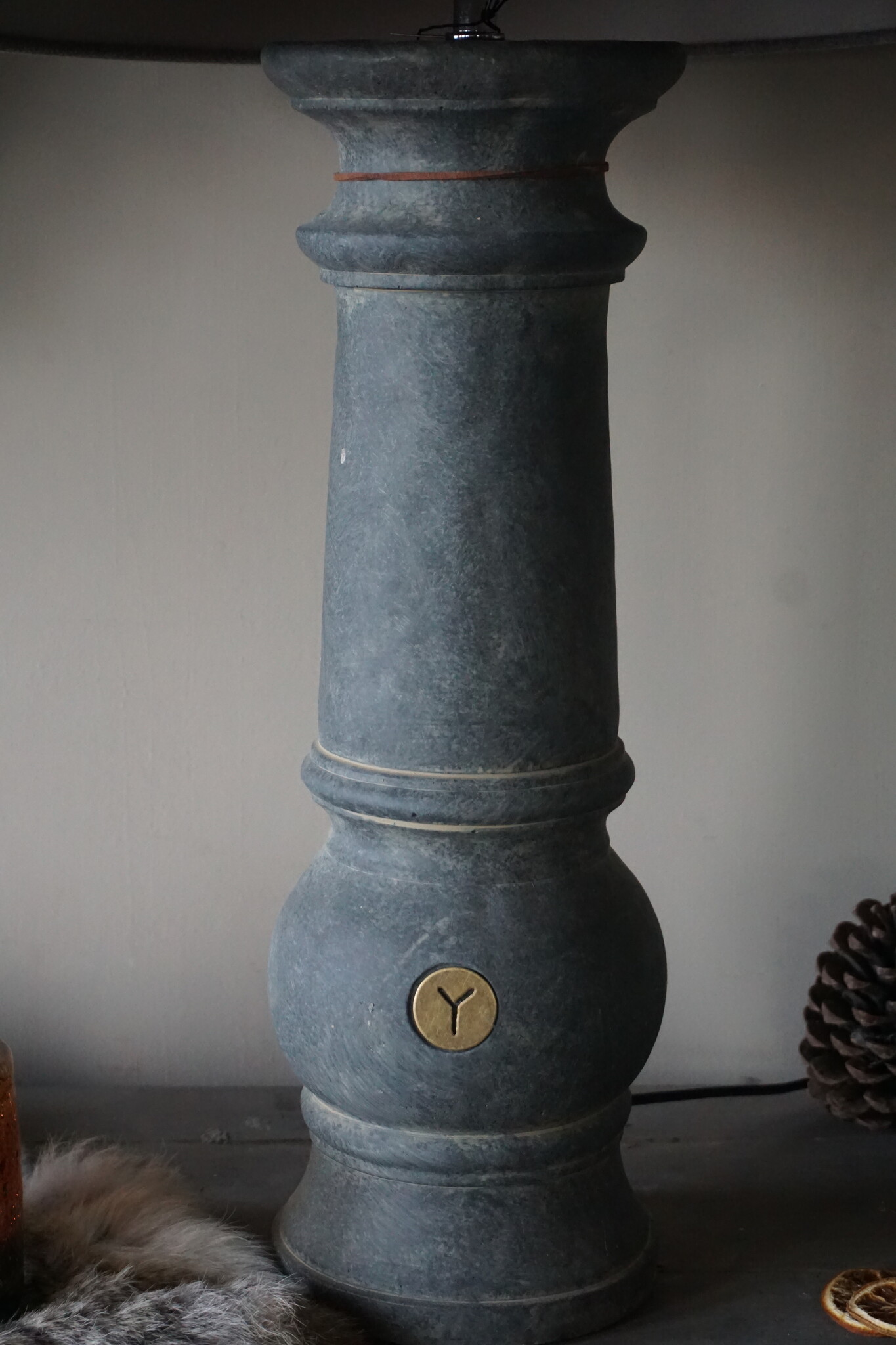 Brynxz Baluster Lampenvoet | Tall | Majestic Vintage | H55 x D15 cm
