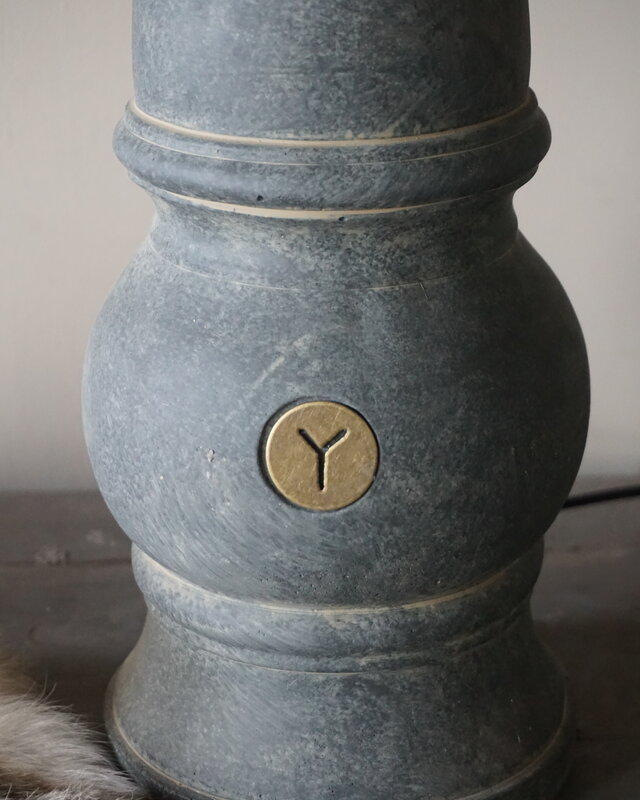 Brynxz Baluster Lampenvoet | Tall | Majestic Vintage | H55 x D15 cm