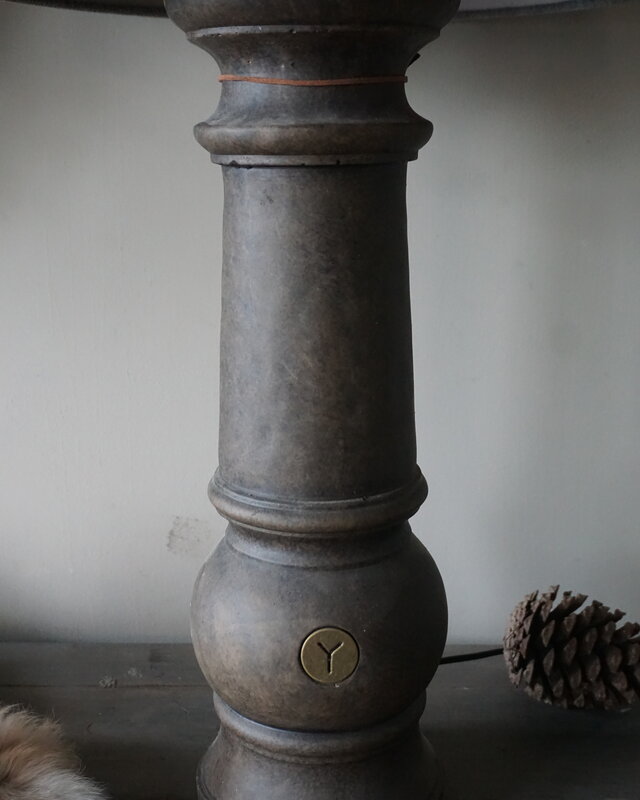 Brynxz Baluster Lampenvoet | Tall | Majestic Brown | H55 x D15 cm