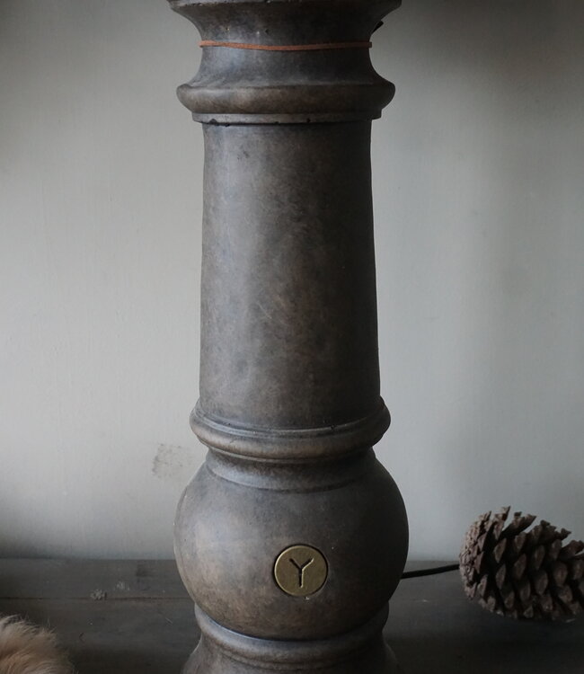 Brynxz Baluster Lampenvoet | Tall | Majestic Brown | H55 x D15 cm