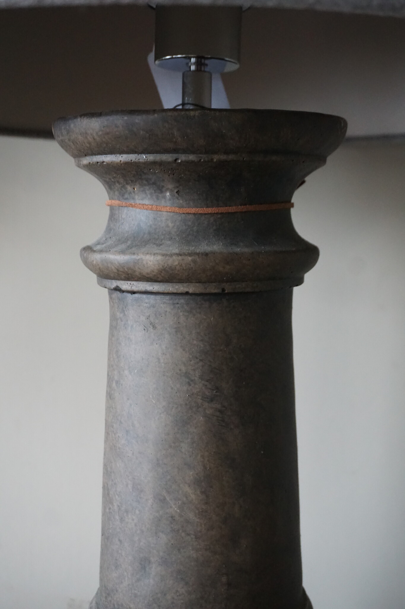 Brynxz Baluster Lampenvoet | Tall | Majestic Brown | H55 x D15 cm
