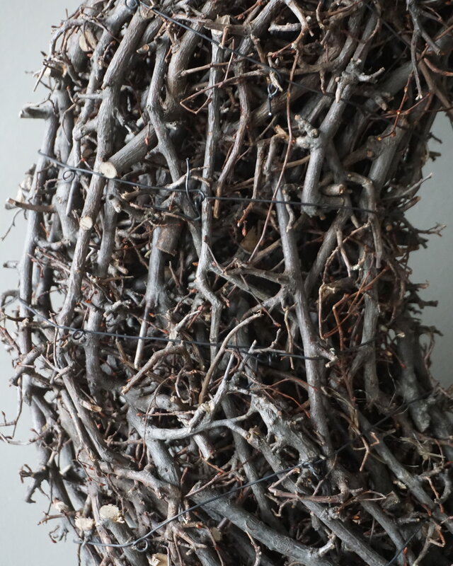 Rene Houtman Grote Sierkrans | Wilde Bonsai | D60 cm