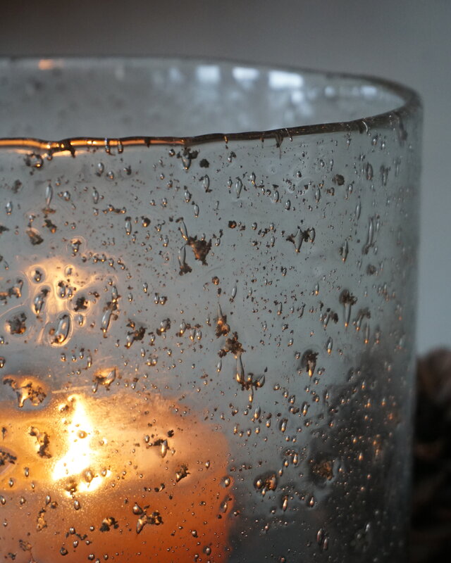 Brynxz Windlicht Cilinder | Vintage Clear | H23 x D21 cm