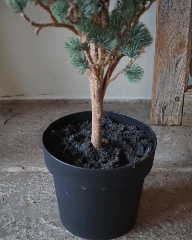 Brynxz X-Tree Kerstboom Larix Groen Grijs Maat M | H120 x D86cm