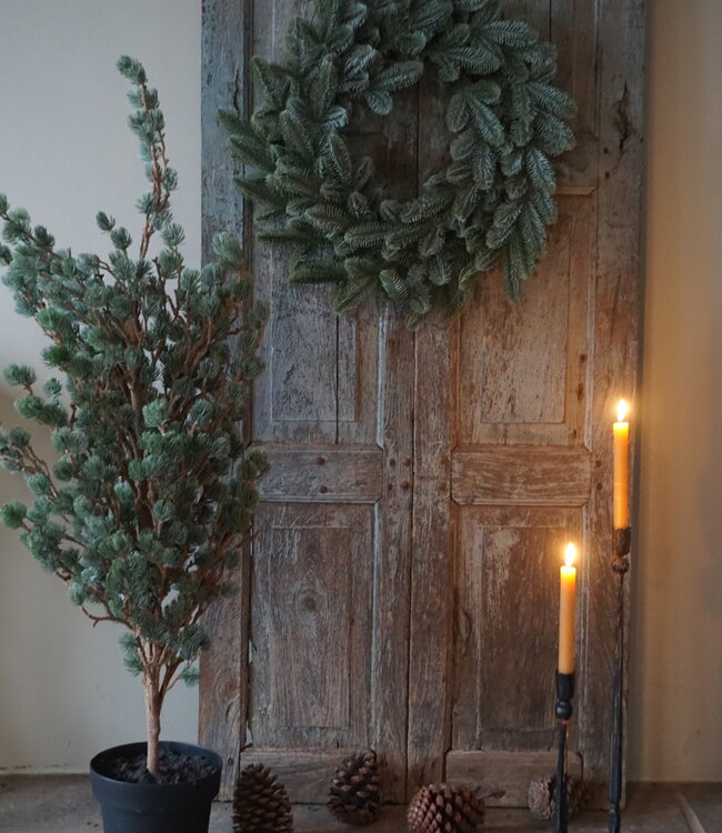 Brynxz X-Tree Kerstboom Larix Groen Grijs Maat M | H120 x D86cm