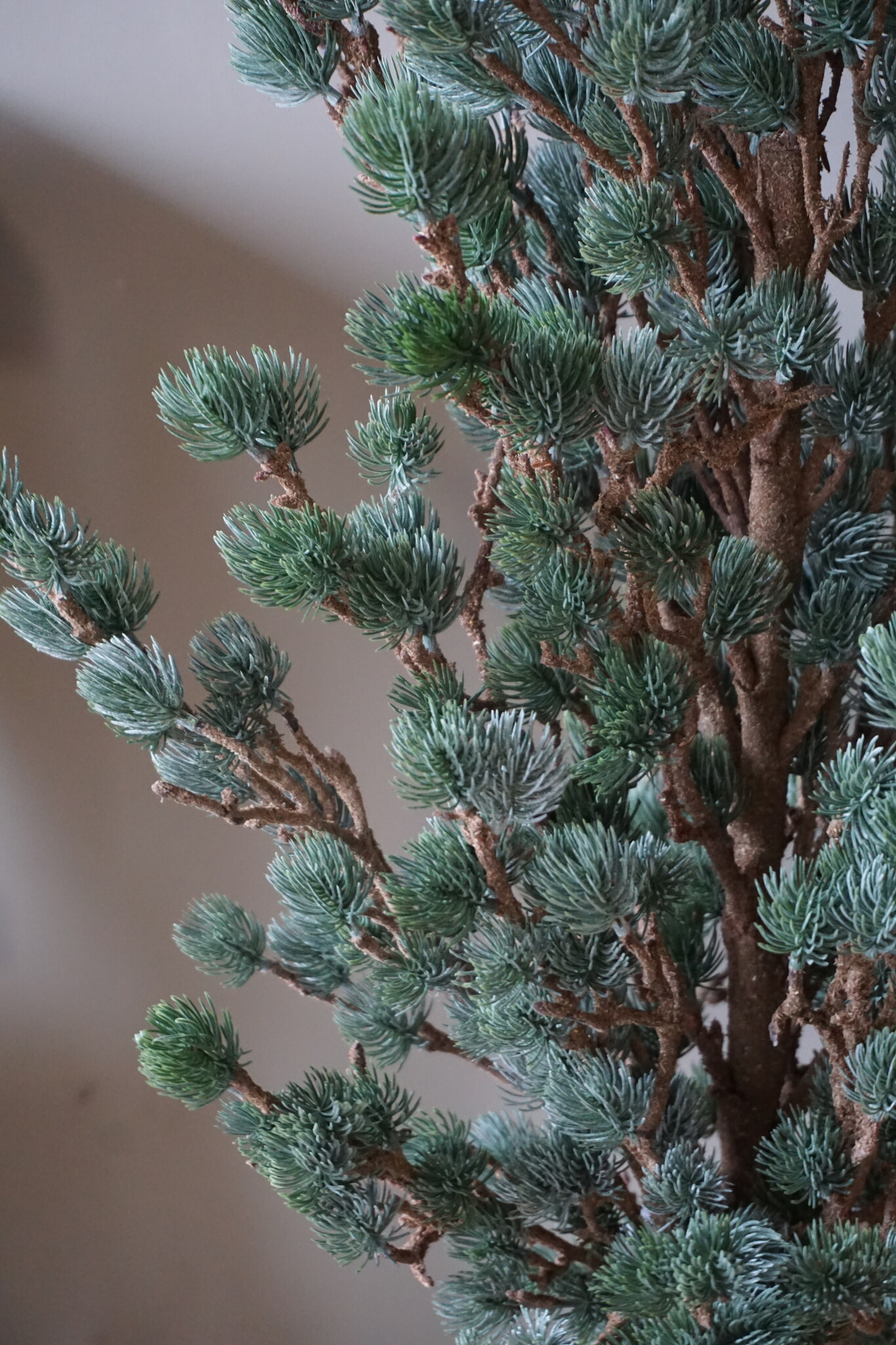 Brynxz X-Tree Kerstboom Larix Groen Grijs Maat M | H120 x D86cm