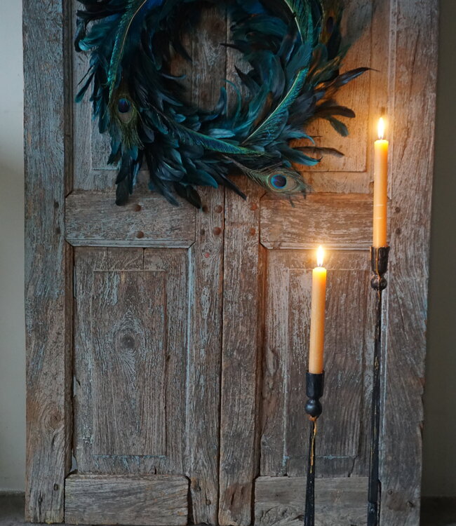 Rene Houtman Krans Pauwenveer Ogen | D55cm