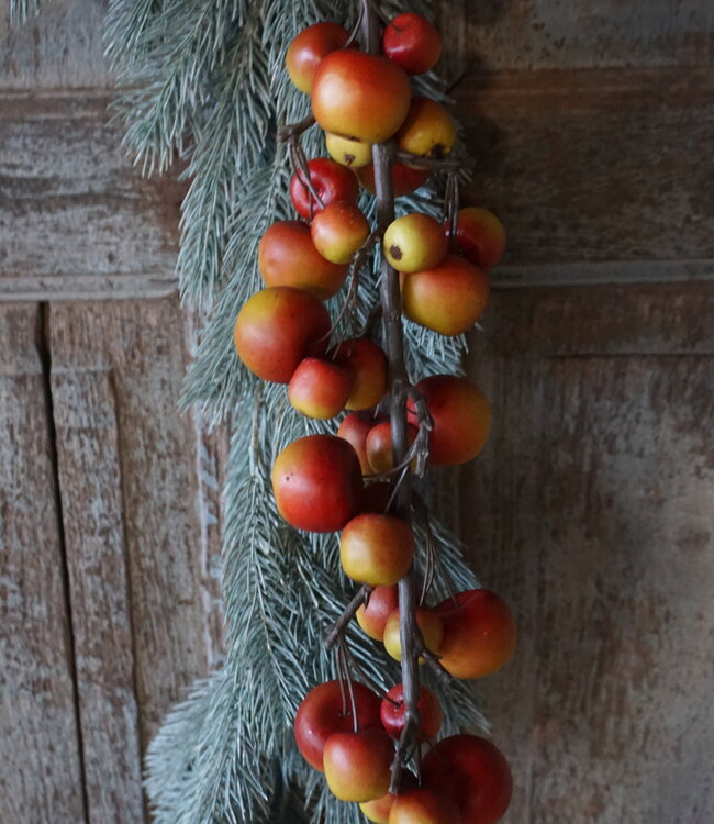 Rene Houtman Siertak Appeltjes Rood | L135cm