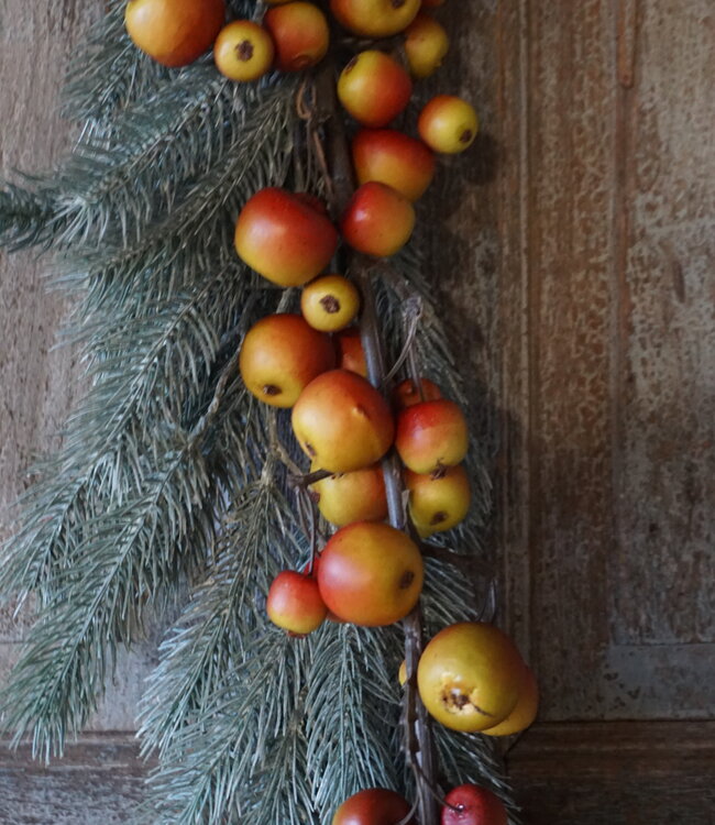 Rene Houtman Siertak Appeltjes Rood | L135cm