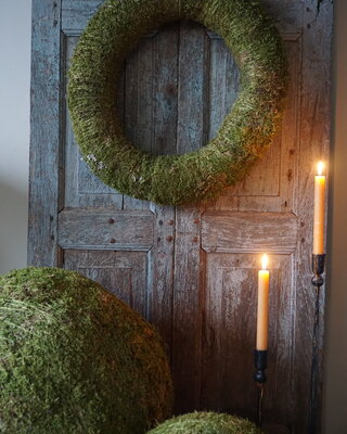 Rene Houtman Sierkrans Mos | Diameter 50cm x Dikte 12cm