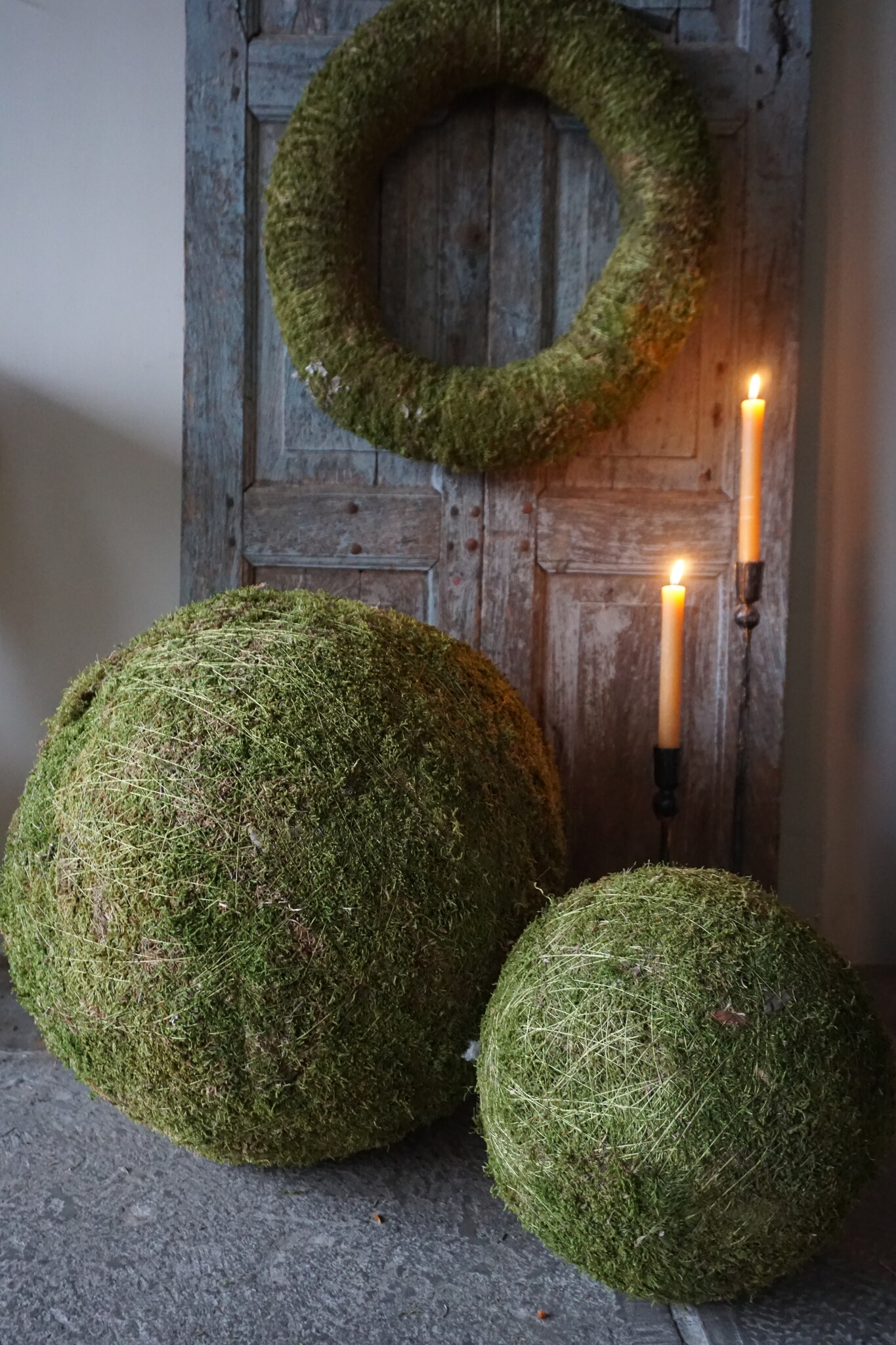 Rene Houtman Decoratie Bol Mos | D50 cm
