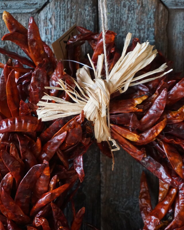Rene Houtman Krans Rood Chili | D30cm