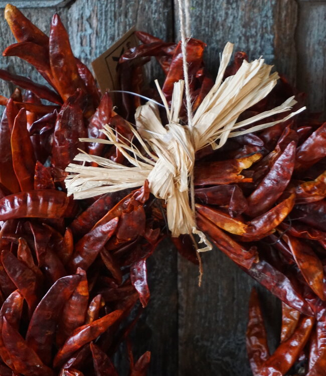 Rene Houtman Krans Rood Chili | D30cm