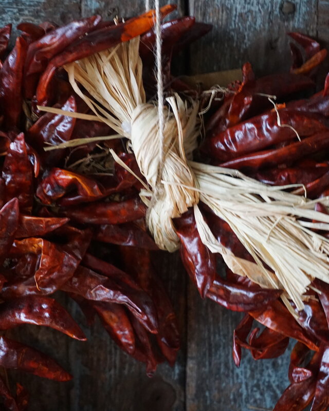 Rene Houtman Krans Rood Chili | D37cm
