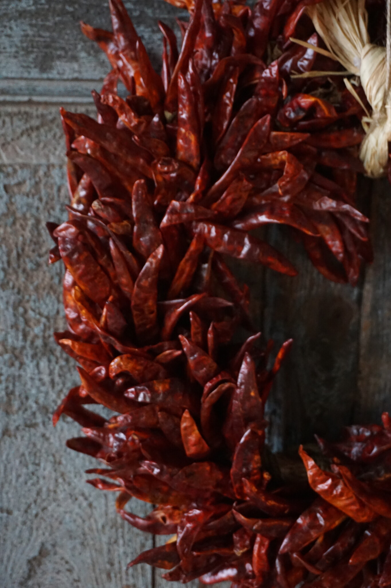 Rene Houtman Krans Rood Chili | D37cm