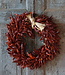 Rene Houtman Krans Rood Chili | D37cm