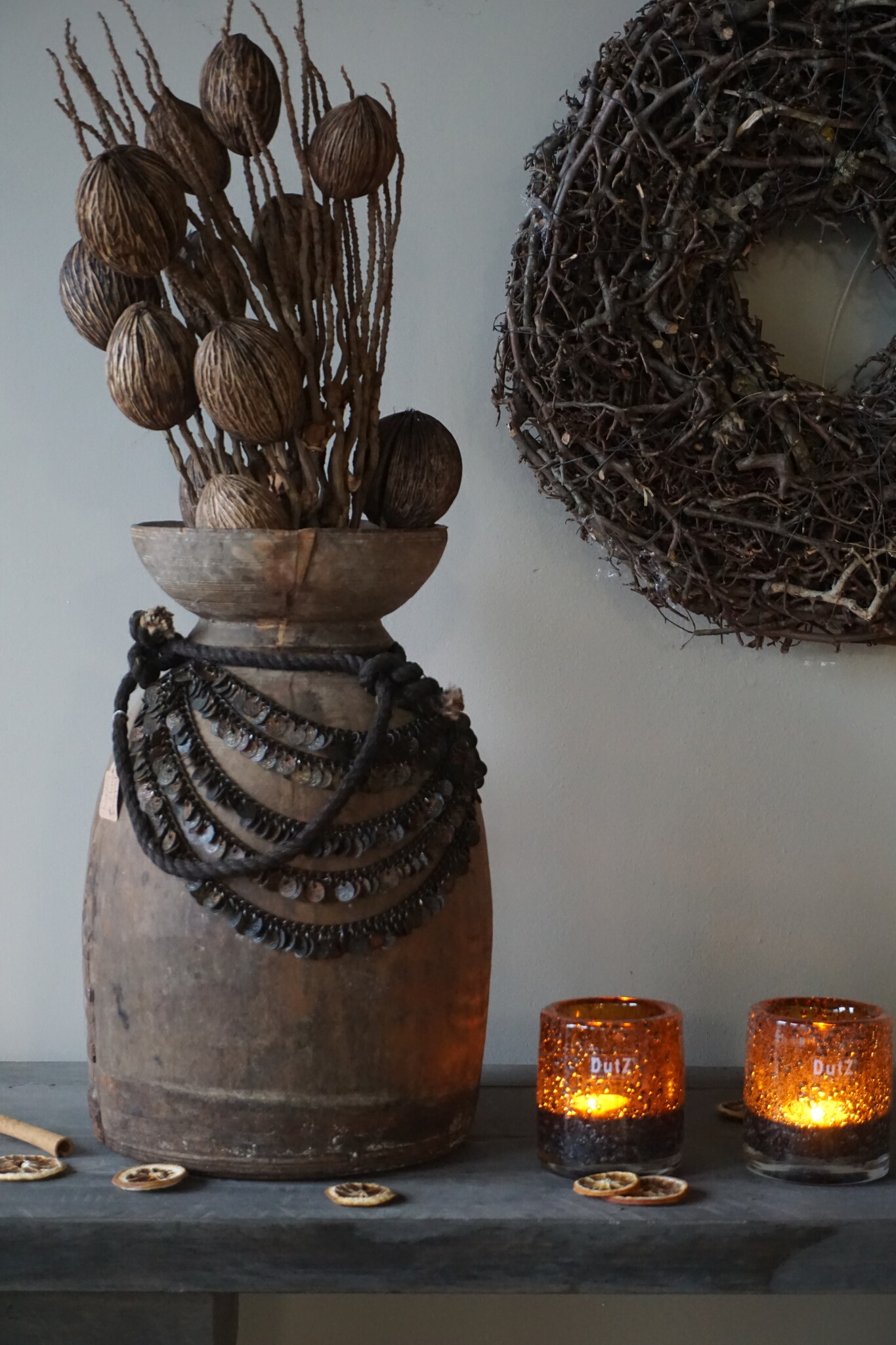 Rene Houtman Decoratietak Cocos Naturel | L75xB10cm