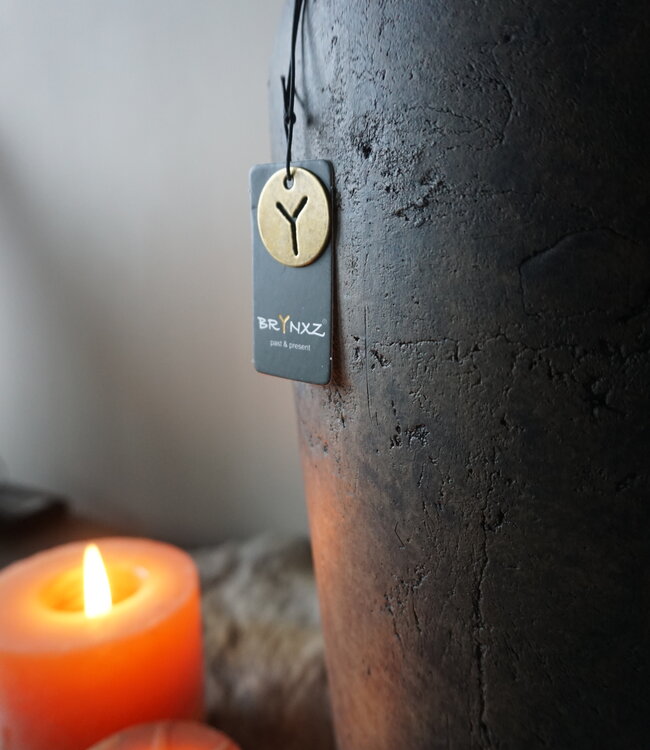 Brynxz Vaas Majestic Brown | H37xD18cm