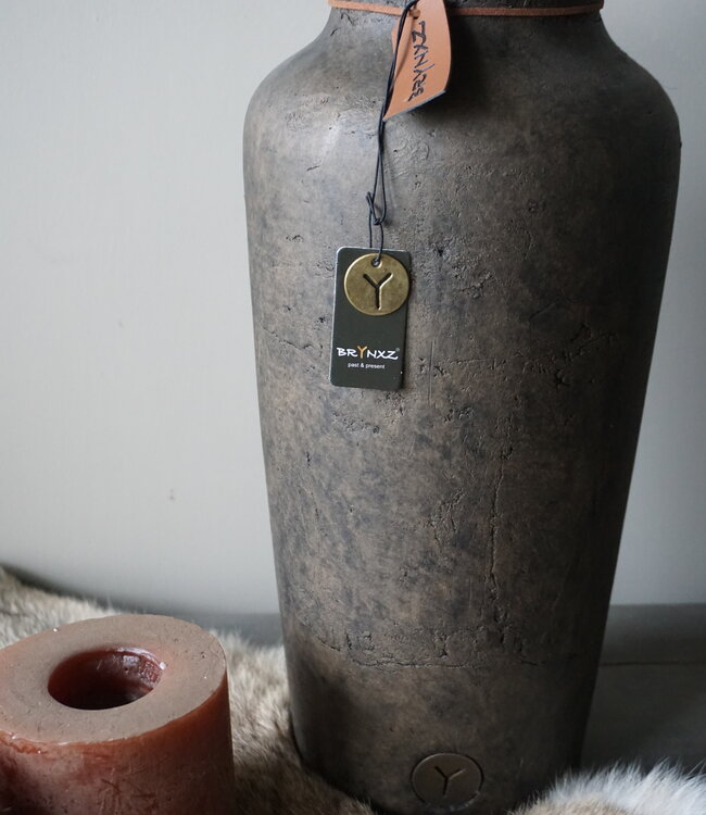 Brynxz Vaas Majestic Brown | H37xD18cm