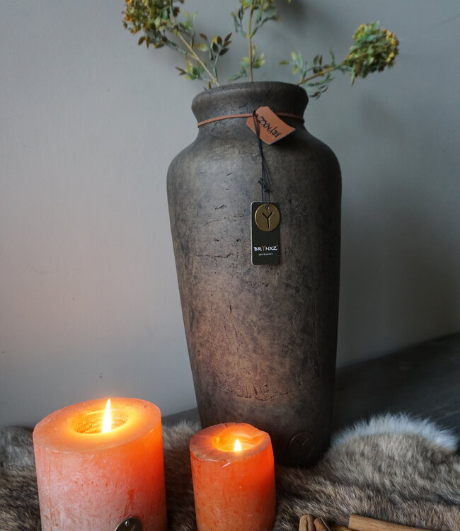 Brynxz Vaas Majestic Brown | H37xD18cm