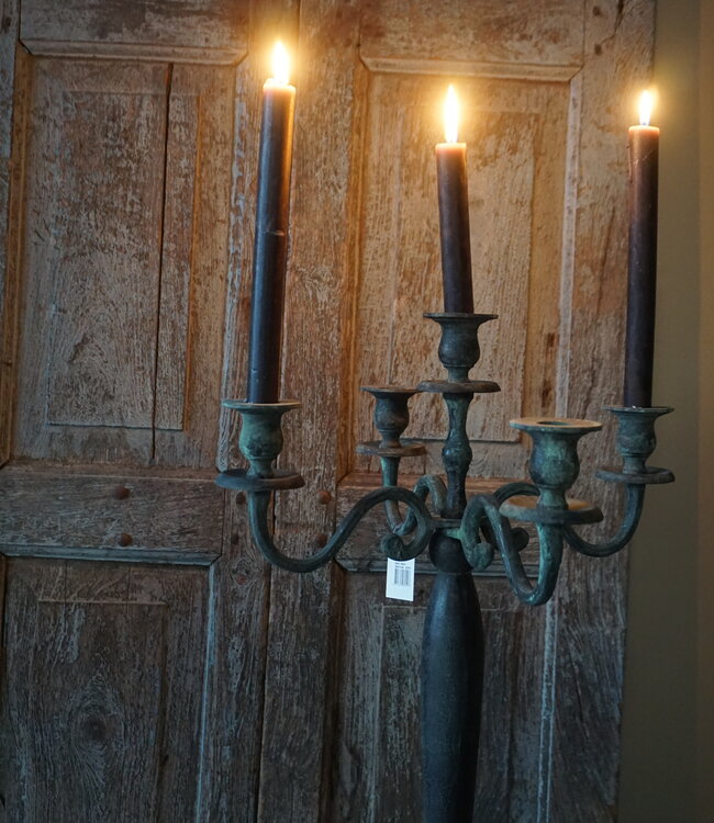 Rene Houtman Kandelaar 5-Arms Metaal Grijs | H78cm