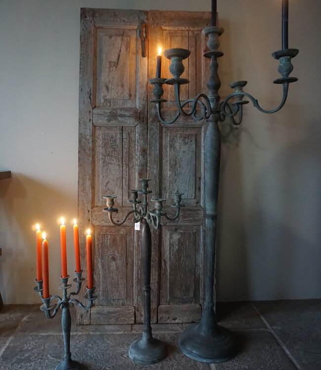 Rene Houtman Kandelaar 5-Arms Metaal Grijs | H144cm