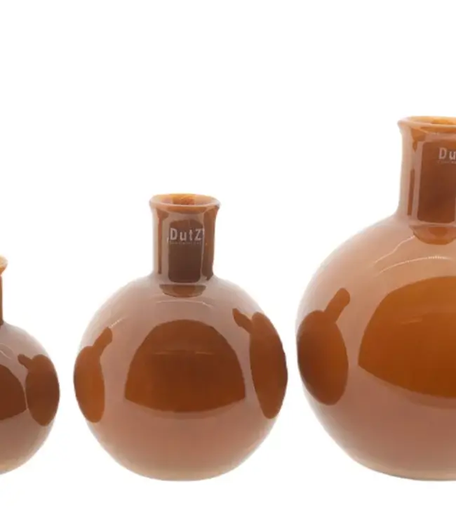 DutZ Vaas Flora | Roest Bruin | 3 Maten