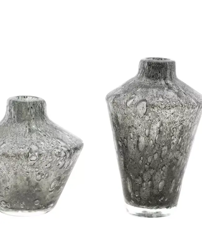 DutZ Vaas Gheata | Grijs | H12 x D13 cm