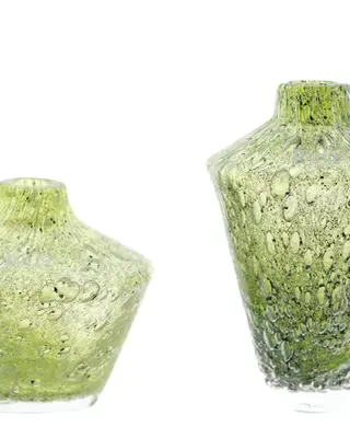 DutZ Vaas Gheata | Groen | H13 x D12 cm