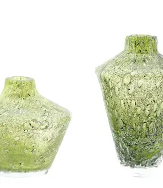 DutZ Vaas Gheata | Groen | H13 x D12 cm