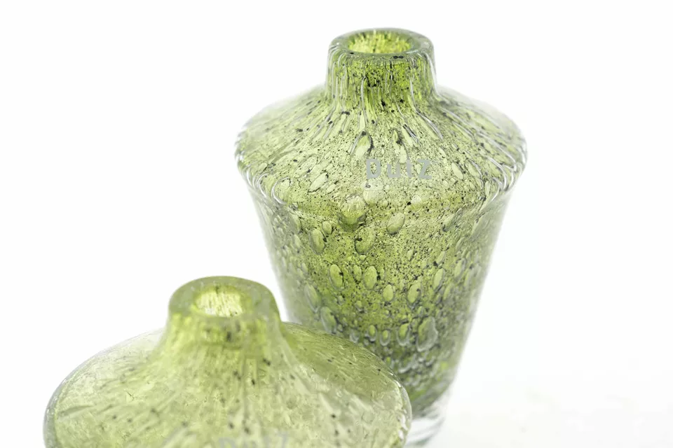 DutZ Vaas Gheata | Groen | H13 x D12 cm