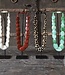 Be-Uniq Ketting Op Standaard | Groen | H34 x B8 x D6 cm