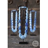 Ketting Op Standaard | Blauw | H34 x B8 x D6 cm