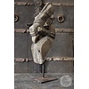 Antiek Paard Op Standaard | India | H51 x B23 x D18 cm