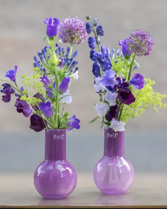 DutZ Vaas Masa | Violet | H18 x D11 cm