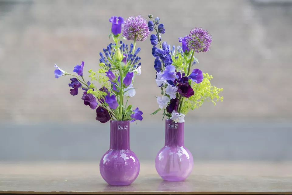 DutZ Vaas Masa | Violet | H18 x D11 cm