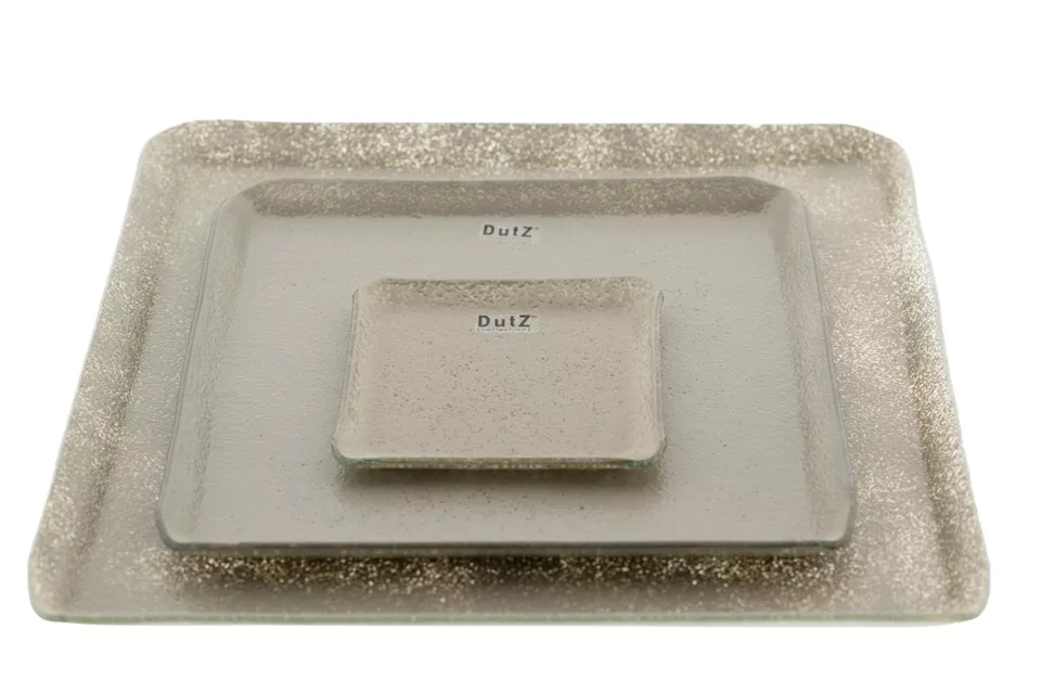 DutZ Schaal Vierkant | Taupe | 2 Maten
