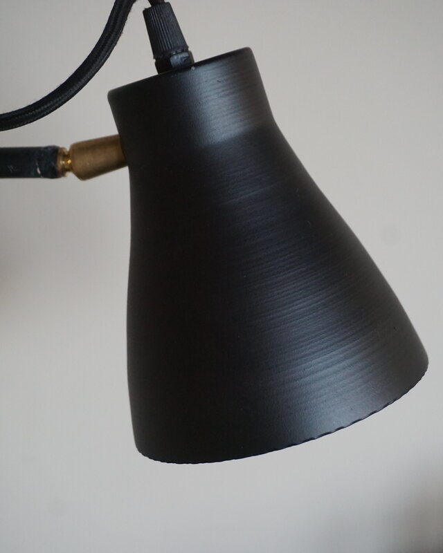 Brynxz Bureaulamp 'Classic Matt Black' | 27 x 13 x 50 cm