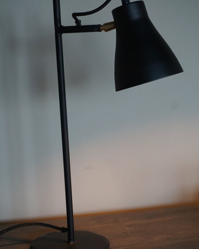 Brynxz Bureaulamp 'Classic Matt Black' | 27 x 13 x 50 cm
