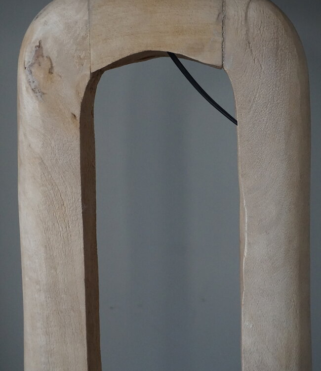 Light&Living Vloerlamp Kelafo Naturel | 38x12x125 cm