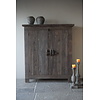 Kast Besa | Driftwood | H160 x B140 x D45 Cm