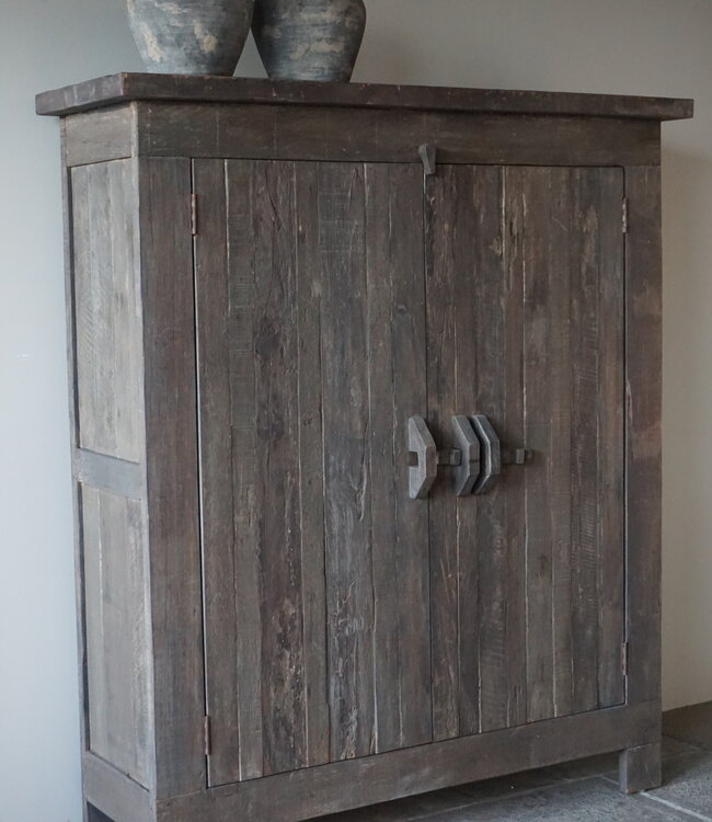 Rene Houtman Kast Besa | Driftwood | H160 x B140 x D45 Cm