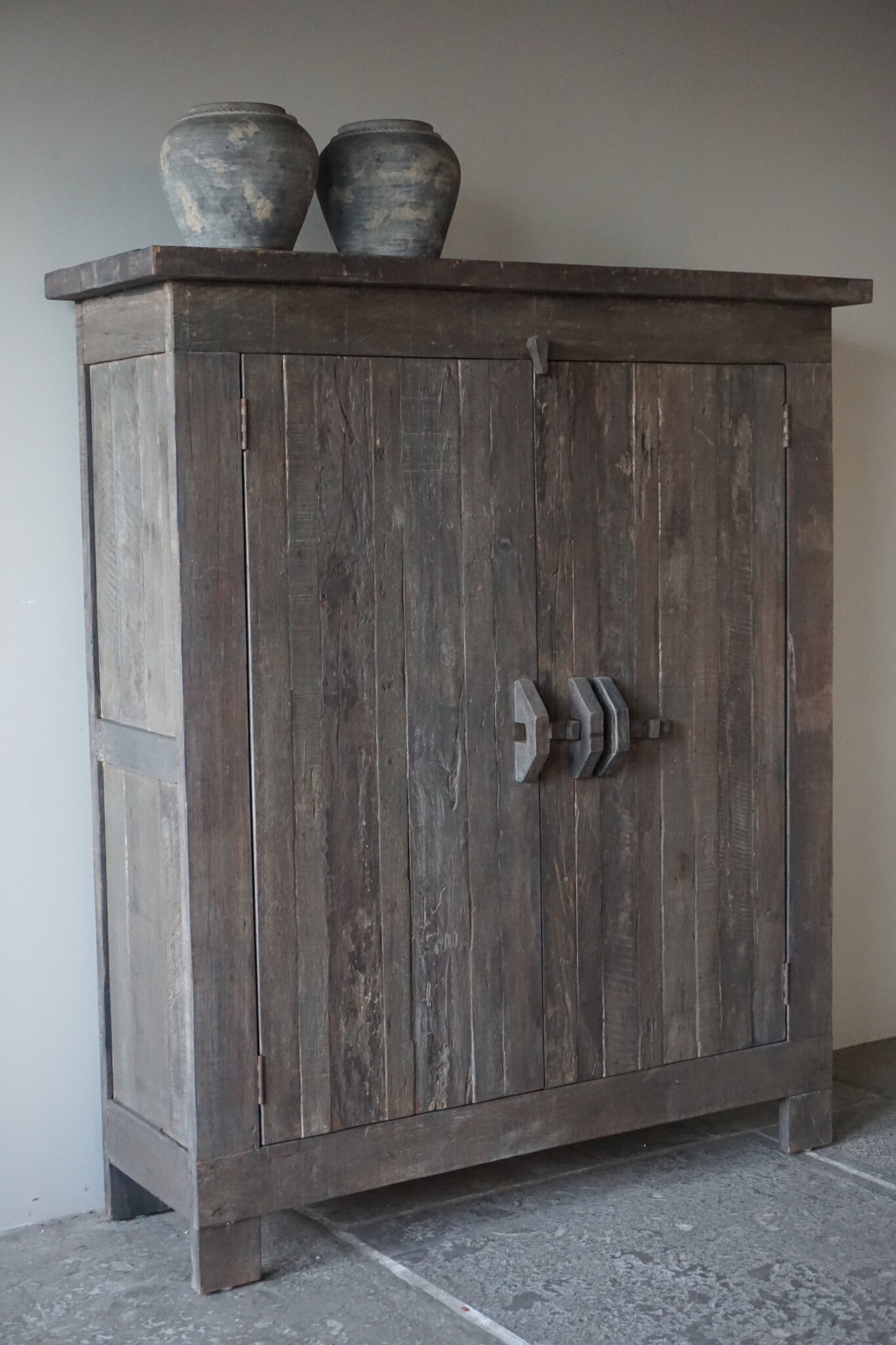 Rene Houtman Kast Besa | Driftwood | H160 x B140 x D45 Cm