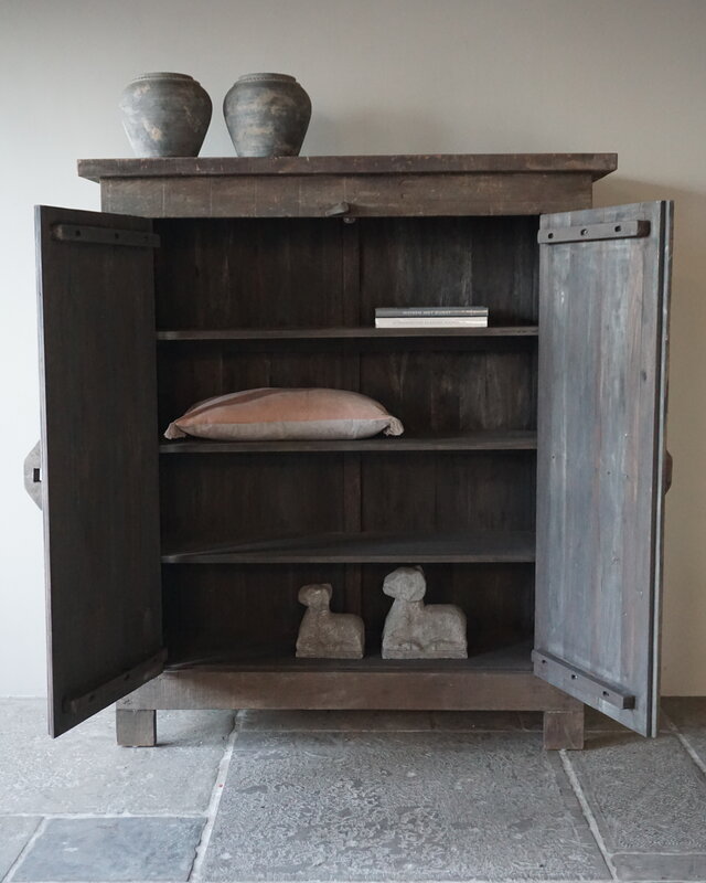 Rene Houtman Kast Besa | Driftwood | H160 x B140 x D45 Cm